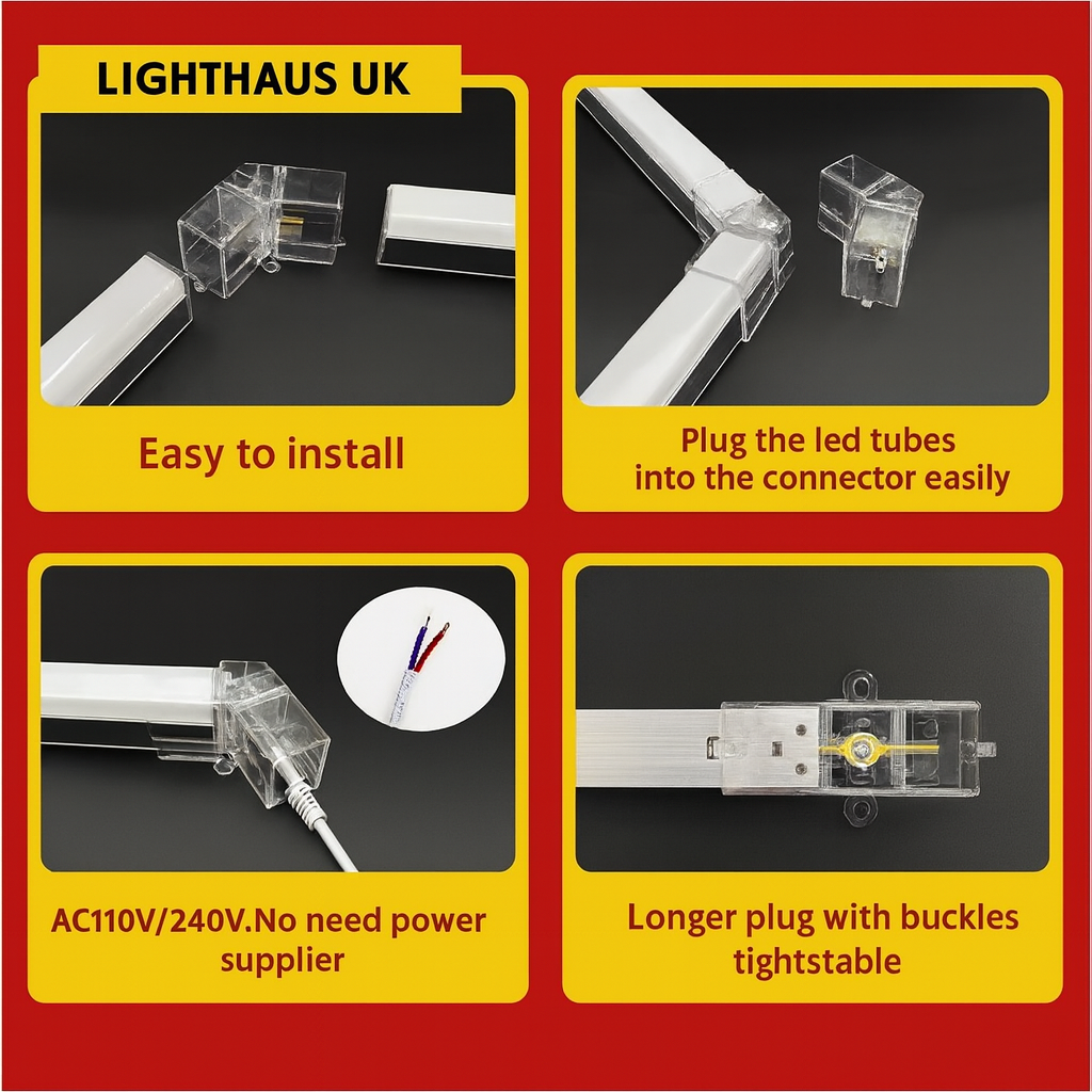 2-Hex Premium RGB Hexagon LED Lighting Kit