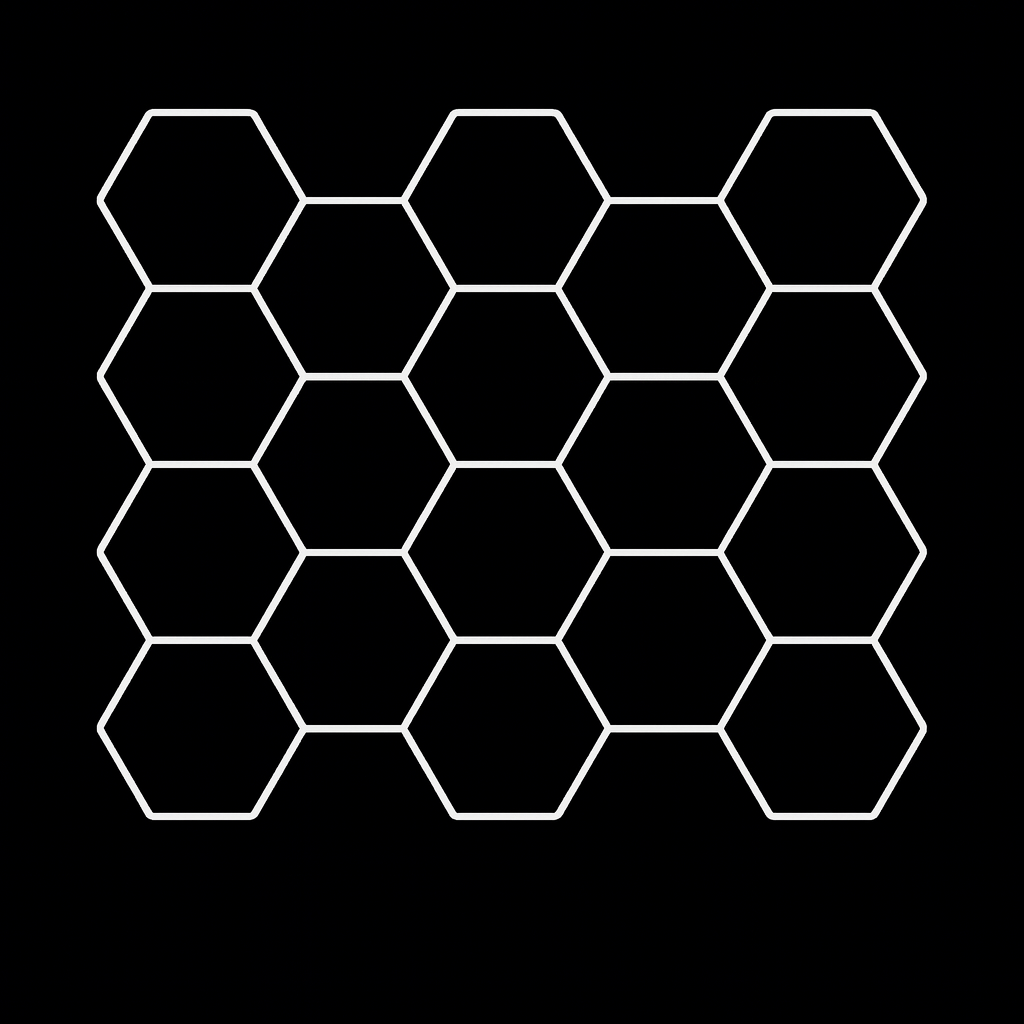 18‑Hex Premium Hexagon LED Lighting Kit 3760mm x 3360mm