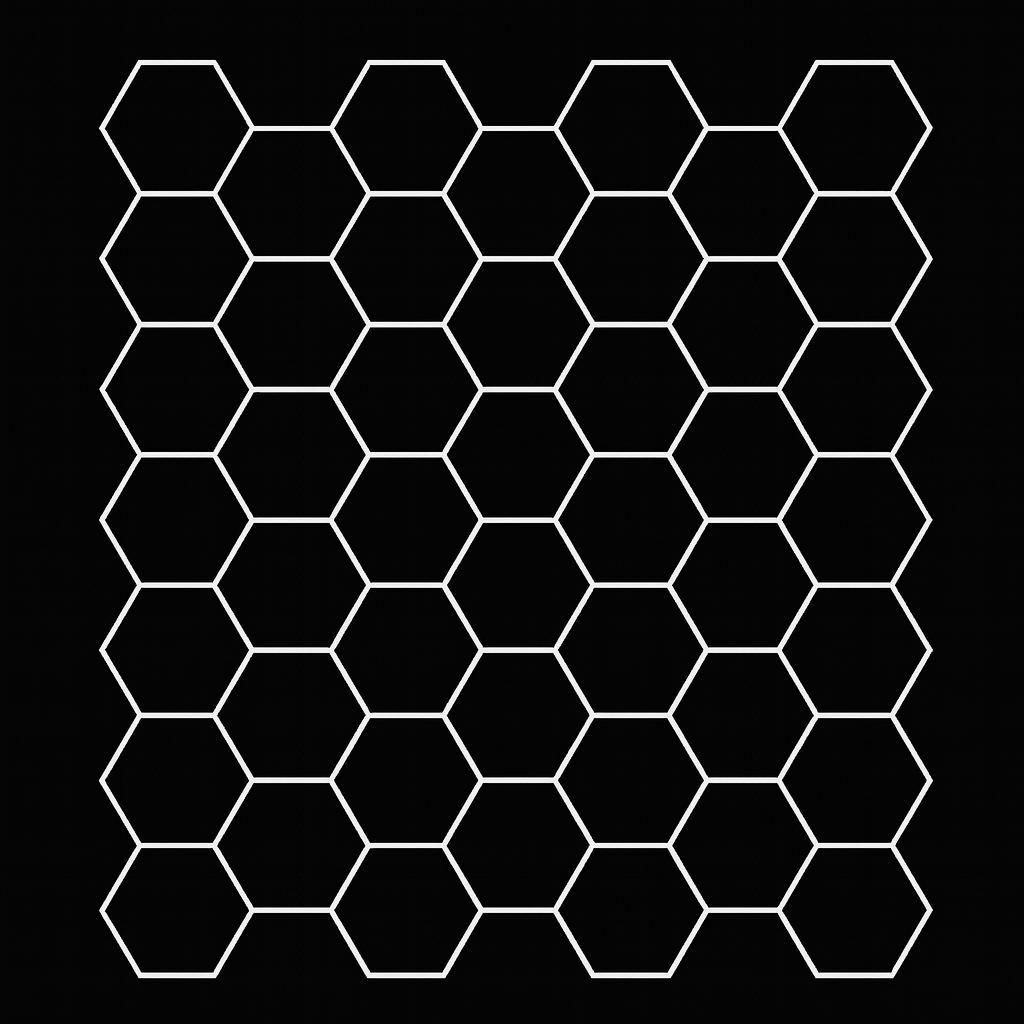 46‑Hex Premium Hexagon LED Lighting Kit 5190mm x 5810mm