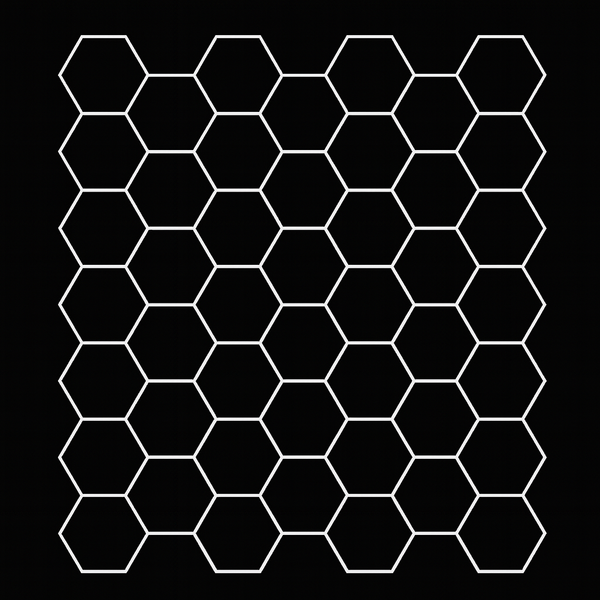 46‑Hex Premium Hexagon LED Lighting Kit 5190mm x 5810mm