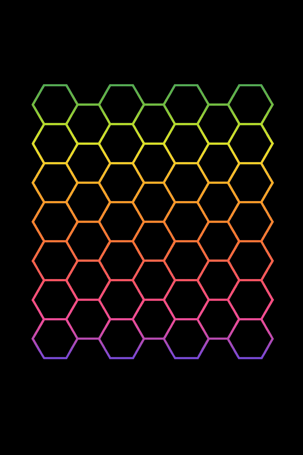 46-Hex Premium RGB Hexagon LED Lighting Kit