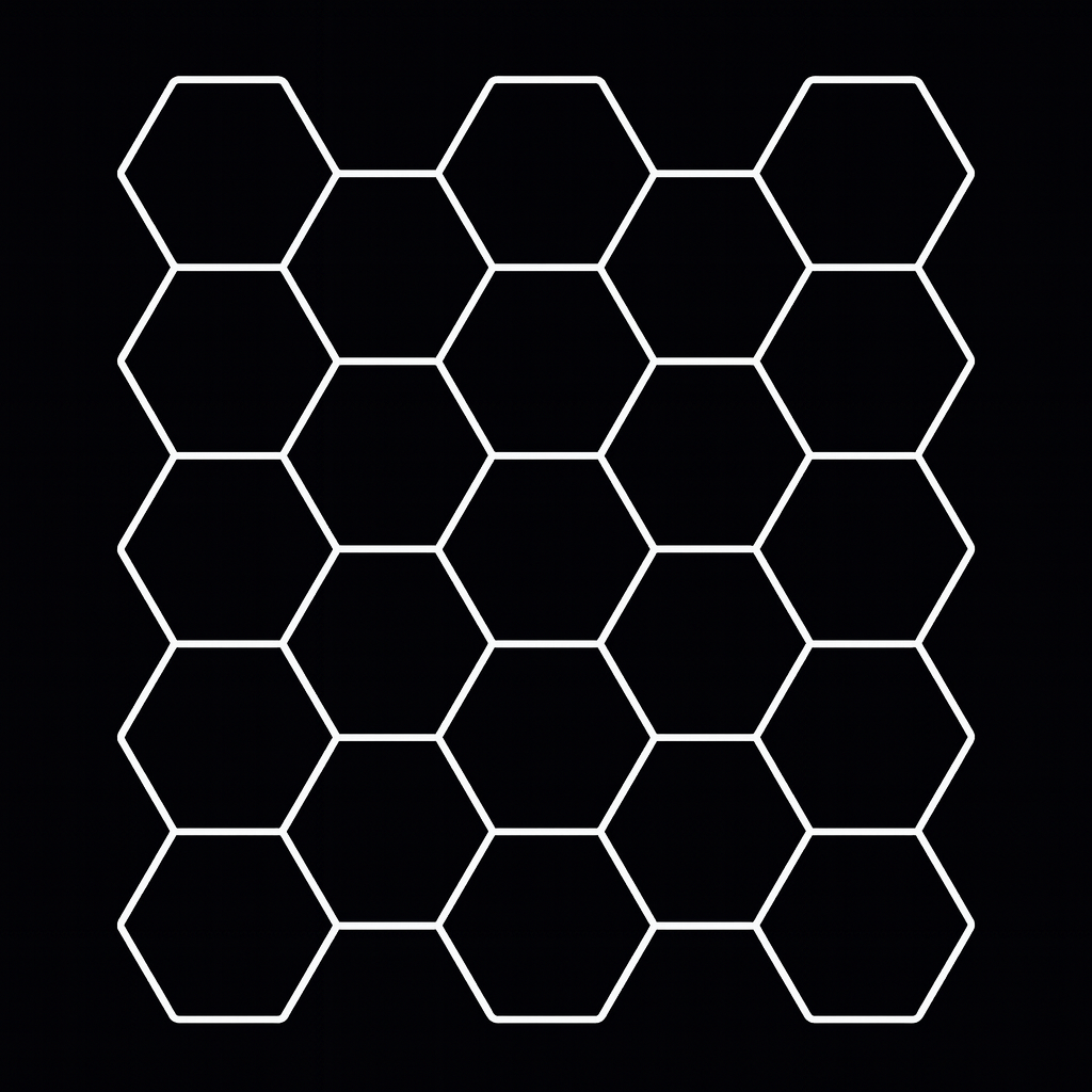 23‑Hex Premium Hexagon LED Lighting Kit 3760mm x 4114mm