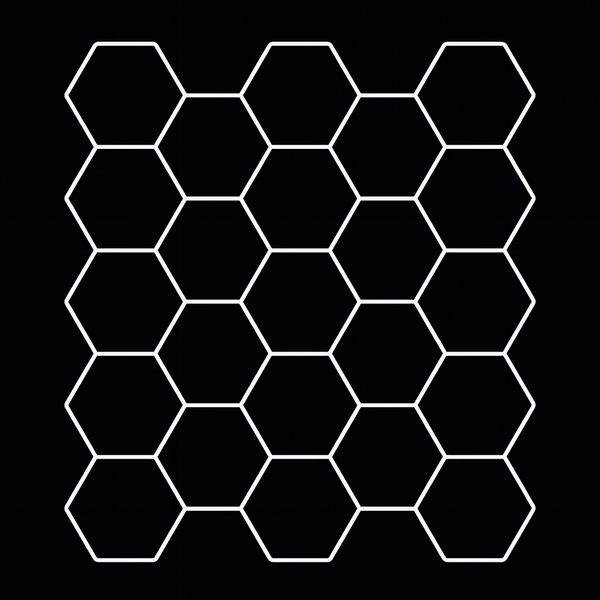 23‑Hex Premium Hexagon LED Lighting Kit 3760mm x 4114mm