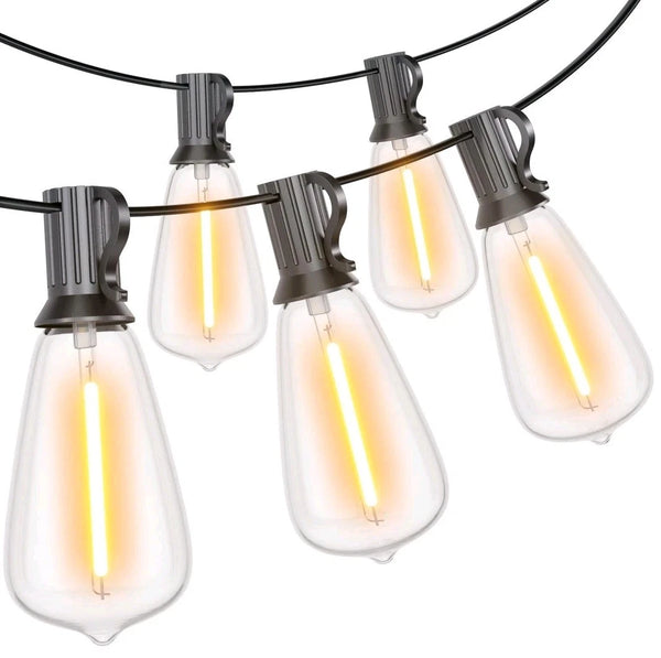 240V Marquee String Lights – Multiple Lengths Linkable Lighting for Trailers, Signs, Events, Home & Commercial Use